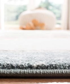 Safavieh All Area Rugs And Runners Carousel Kids Collection CRK120A Animal Nursery Playroom Area Rug,Ivory