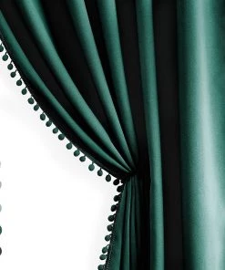 Modern Rugs And Decor Blackout Curtains 2 Panels Rod Pocket