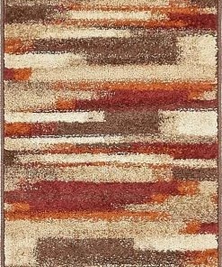 Warm Toned Beige Brown Multi-color Area Rugs