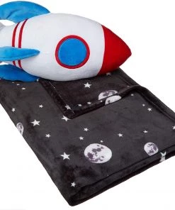 Modern Rugs And Decor Kids Bear Buddies Bedding Nap Set With Bear Pillow And Fleece Throw Blanket