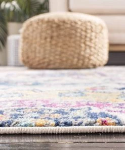 FAS All Area Rugs And Runners Floral Cream/multi Soft Area Rugs