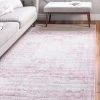 Modern Rugs And Decor Vintage Traditional Medallion Border Pink Soft Area Rug All Area Rugs And Runners