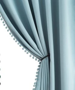 Modern Rugs And Decor Blackout Curtains 2 Panels Rod Pocket