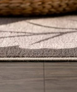 Camilson Floral Soft Area Rug - Non Slip Large Flower Carpet For Indoor All Area Rugs And Runners