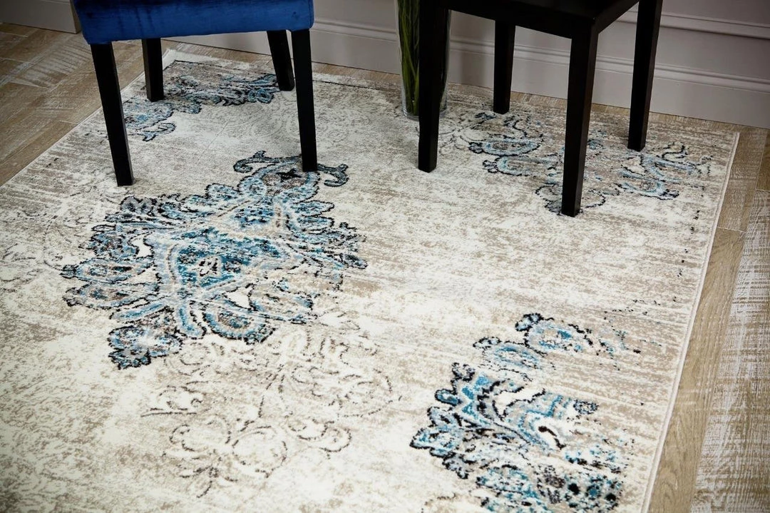 4745 Distressed Cream 7'10x10'6 Area Rug Carpet Large New Persian Distressed Cream Blue Area Rugs All Area Rugs And Runners 4 4745 Distressed Cream 7'10x10'6 Area Rug Carpet Large New Persian Distressed Cream Blue Area Rugs All Area Rugs And Runners