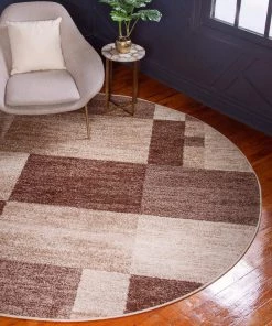 UL Warm Toned Checkered Beige Light Brown Area Rugs All Area Rugs And Runners 19 UL Warm Toned Checkered Beige Light Brown Area Rugs All Area Rugs And Runners