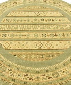 UL Tribal Pattern Light Green Soft Area Rug All Area Rugs And Runners