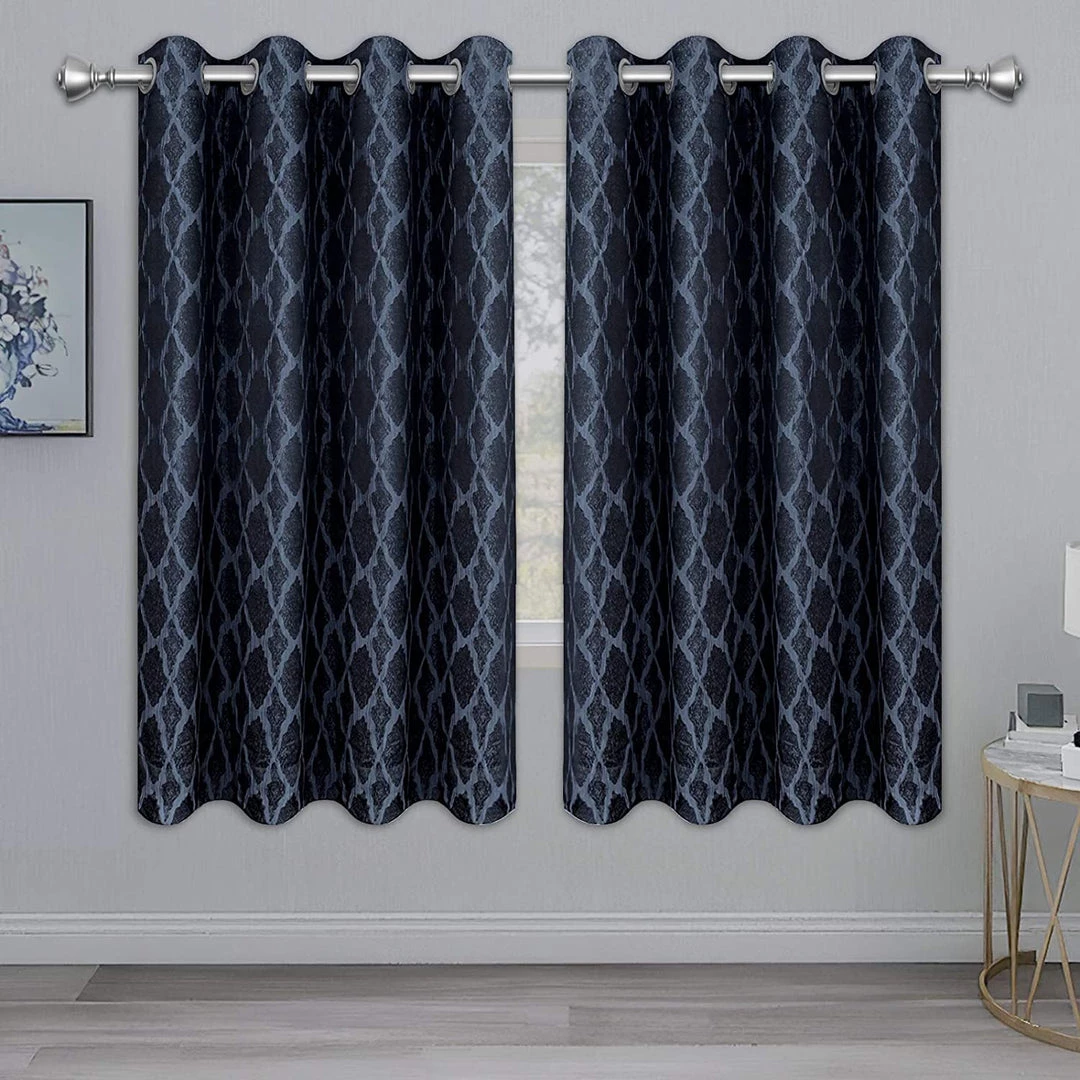 Modern Rugs And Decor Bedding Jacquard Blackout Curtains For Bedroom, Cold/Heat/Sun Blocking And Noise Reduction Thermal Insulated Window Drapes, Camel, 52 X 63 Inch Length, Set Of 2 Grommet Curtain Panels 10 Modern Rugs And Decor Bedding Jacquard Blackout Curtains For Bedroom, Cold/Heat/Sun Blocking And Noise Reduction Thermal Insulated Window Drapes, Camel, 52 X 63 Inch Length, Set Of 2 Grommet Curtain Panels