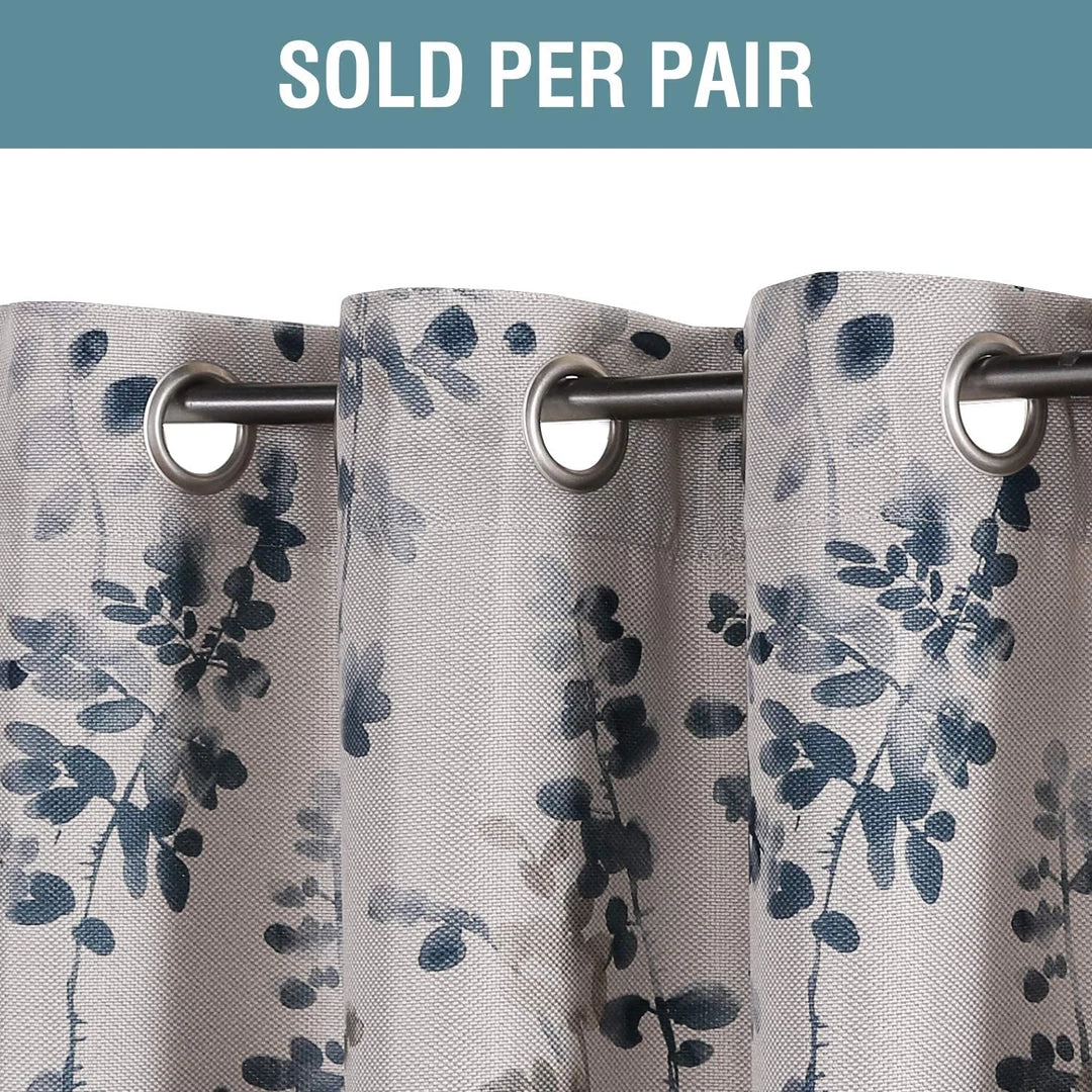 Modern Rugs And Decor Bathroom Linen Blackout Curtains 63 Inches Burlap Effect Linen Curtain Draperies For Grey Floral Printing Grommet 2 Panel 4 Modern Rugs And Decor Bathroom Linen Blackout Curtains 63 Inches Burlap Effect Linen Curtain Draperies For Grey Floral Printing Grommet 2 Panel
