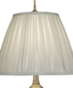 Stiffel Lamps Morgenthal Antique Brass Metal Table Lamp