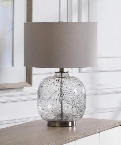Uttermost Storm Translucent Art Glass Accent Table Lamp Lamps