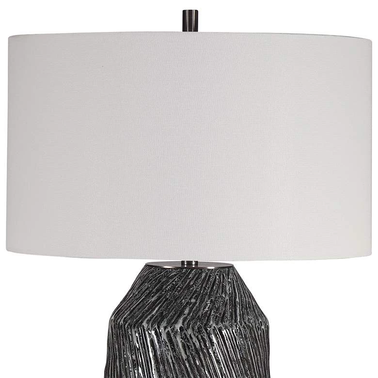 Uttermost Malaya Black And White Ceramic Table Lamp Lamps 3 Uttermost Malaya Black And White Ceramic Table Lamp Lamps