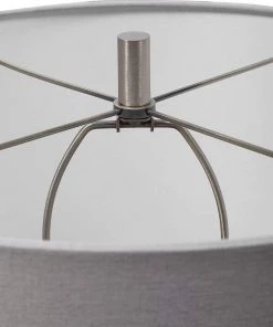 Uttermost Winterscape Cream-Ivory Drip Glaze Table Lamp