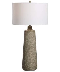 Uttermost Linnie Sage Green Glaze Ceramic Table Lamp