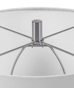 Uttermost Transpose Satin Black Ceramic Accent Table Lamp Lamps