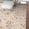 WW Vintage Floral Medallion Gray/Grey Copper Area Rugs All Area Rugs And Runners