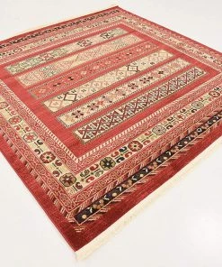 UL Tribal Pattern Rust Red Soft Area Rug All Area Rugs And Runners 18 UL Tribal Pattern Rust Red Soft Area Rug All Area Rugs And Runners