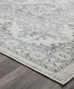 Gallagher GL30A Grey Mist Vintage Transitional Light Gray Soft Area Rug All Area Rugs And Runners