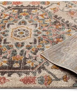 Unique Loom Adeline Bohemian Vintage Medallion Soft Blush Multicolor Area Rug All Area Rugs And Runners 10 Unique Loom Adeline Bohemian Vintage Medallion Soft Blush Multicolor Area Rug All Area Rugs And Runners