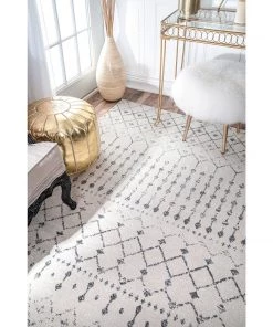FAS All Area Rugs And Runners Premium Transitional Vintage Ivory Gray Area Rugs