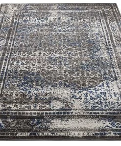 Well Woven Mante Grey & Blue Modern Sarouk Vintage Modern Distressed Persian Design Grey Blue Area Rug All Area Rugs And Runners 12 Well Woven Mante Grey & Blue Modern Sarouk Vintage Modern Distressed Persian Design Grey Blue Area Rug All Area Rugs And Runners
