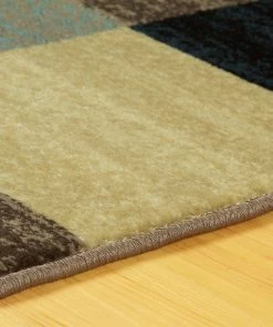 SUP Multi Box Pattern Area Rugs All Area Rugs And Runners