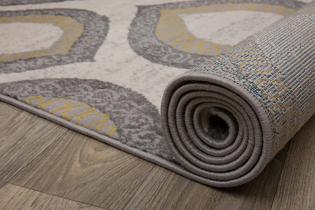 WRG All Area Rugs And Runners Trellis Cream Yellow Gray/Grey Area Rug 6 WRG All Area Rugs And Runners Trellis Cream Yellow Gray/Grey Area Rug