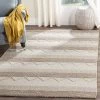 SAFAVIEH All Area Rugs And Runners Natura Collection Handmade Moroccan Boho Tribal Wool & Viscose Area Rug Beige