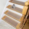 Modern Rugs And Decor Stair Treads Dark Beige Carpet Area Rug Non-Slip All Area Rugs And Runners