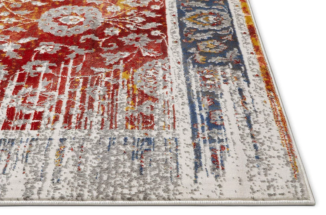 WW All Area Rugs And Runners Modern Floral Persian Design Red Blue Area Rug 4 WW All Area Rugs And Runners Modern Floral Persian Design Red Blue Area Rug