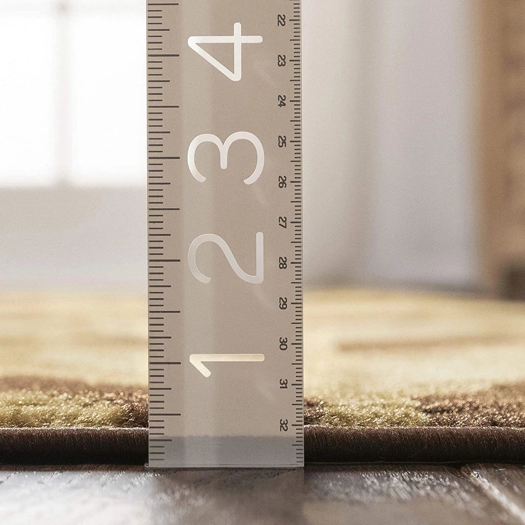 Well Woven Miami Bourban Chevron Gold Modern Area Rug 6 Well Woven Miami Bourban Chevron Gold Modern Area Rug