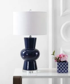JONATHAN Julia Ceramic LED Table Lamp Coral Lamps