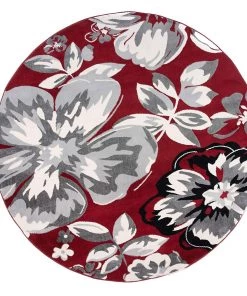 WRG All Area Rugs And Runners Floral Burgundy White Black Gray Area Rugs 11 WRG All Area Rugs And Runners Floral Burgundy White Black Gray Area Rugs