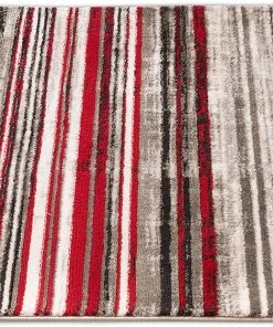 Well Woven All Area Rugs And Runners Modern Distressed Geo Stripes Red Area Rug 5 Well Woven All Area Rugs And Runners Modern Distressed Geo Stripes Red Area Rug