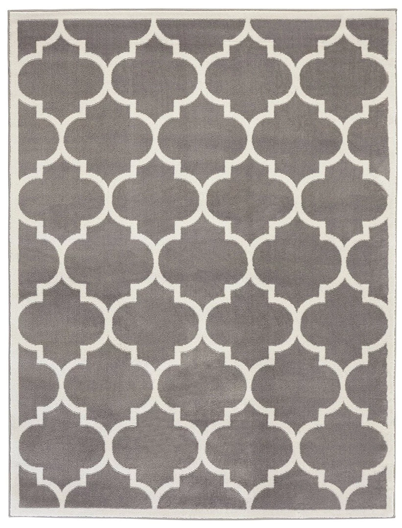MRAD Gray/Grey White Area Rug All Area Rugs And Runners 3 MRAD Gray/Grey White Area Rug All Area Rugs And Runners