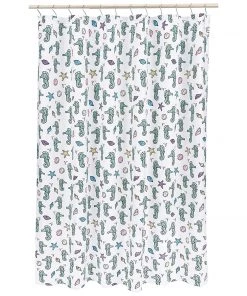 Modern Rugs And Decor Kids Bathroom Shower Curtain - 72 Inch