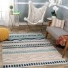 WRG All Area Rugs And Runners Contemporary Bohemian Blue Gray Ivory Area Rug