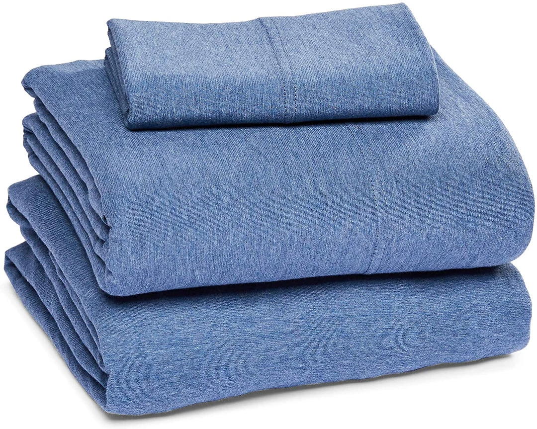 Modern Rugs And Decor Cotton Jersey Bed Sheet Set - Twin, Black 4 Modern Rugs And Decor Cotton Jersey Bed Sheet Set - Twin, Black