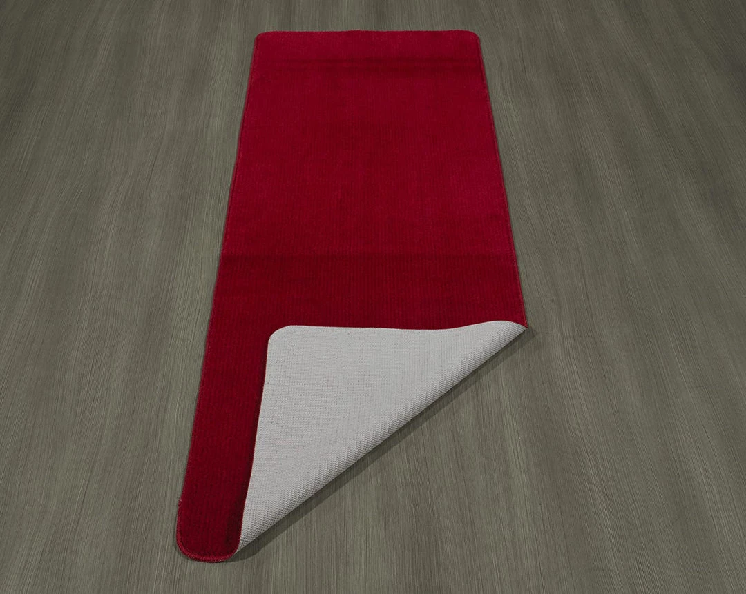 Modern Rugs And Decor All Area Rugs And Runners Softy Solid Non-Slip Kitchen/Bath Rug, Red 2 Modern Rugs And Decor All Area Rugs And Runners Softy Solid Non-Slip Kitchen/Bath Rug, Red