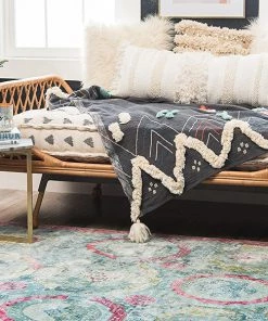 Unique Loom Baracoa Collection Bright Tones Vintage Traditional Turquoise Runner Area Rug All Area Rugs And Runners