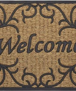Achim Home Furnishings Vines Coco Door Mat, 18 By 30" Kitchen/ Door Mats