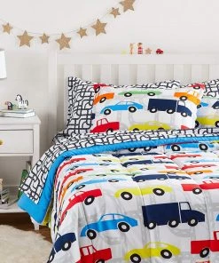 Modern Rugs And Decor Kids Easy-Wash Microfiber Bed-in-a-Bag Bedding Set 46 Modern Rugs And Decor Kids Easy-Wash Microfiber Bed-in-a-Bag Bedding Set