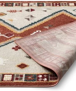 Well Woven Moroccan Medallion Area Rug Red All Area Rugs And Runners