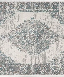 WRG Traditional Medallion Gray Ivory Soft Area Rug All Area Rugs And Runners