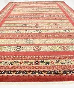 UL Tribal Pattern Rust Red Soft Area Rug All Area Rugs And Runners 17 UL Tribal Pattern Rust Red Soft Area Rug All Area Rugs And Runners