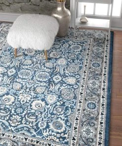 WW Blue Traditional Persian Area Rugs All Area Rugs And Runners