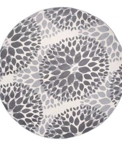 WRG Floral Gray/Grey Off-white Area Rug All Area Rugs And Runners