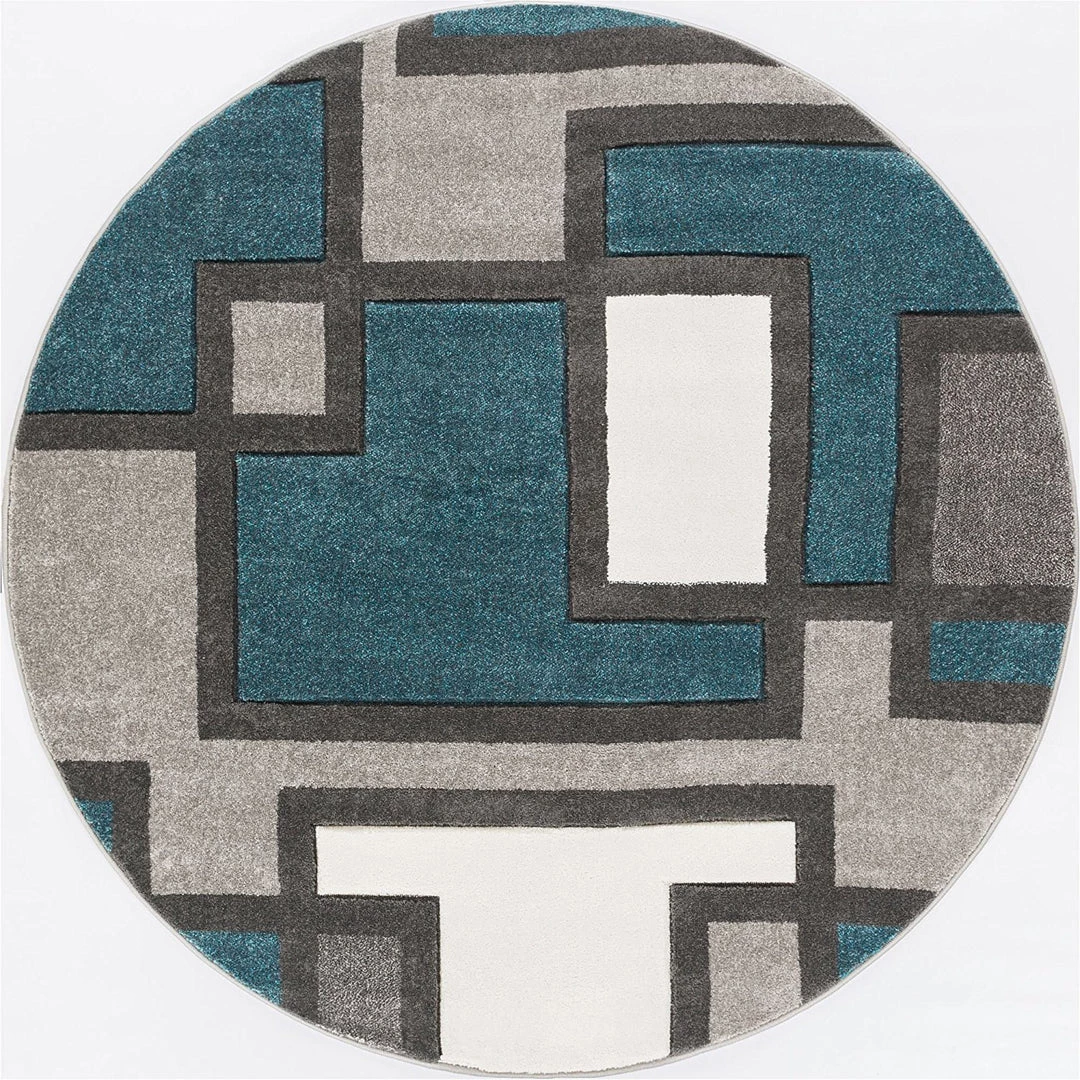 WW Modern Geometric Blue Gray Comfy Hand Carved Area Rugs 5 WW Modern Geometric Blue Gray Comfy Hand Carved Area Rugs