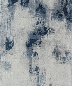 All Area Rugs And Runners Rugs America Gallagher GL45A Tonal Blue Vintage Transitiona Soft Area Rug