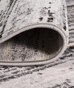 Jonathan All Area Rugs And Runners Loom Modern Strie Gray/Black . Soft Area Rug